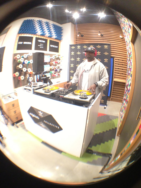 DJ Clark Kent using DJUSA's DJ rider and custom front board