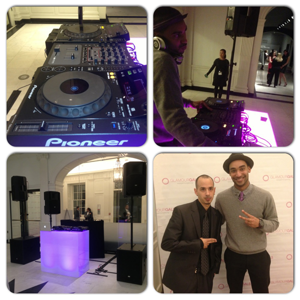DJ Zeke Thomas, DJUSA Sound Technician Rich Leone and the full DJ rider